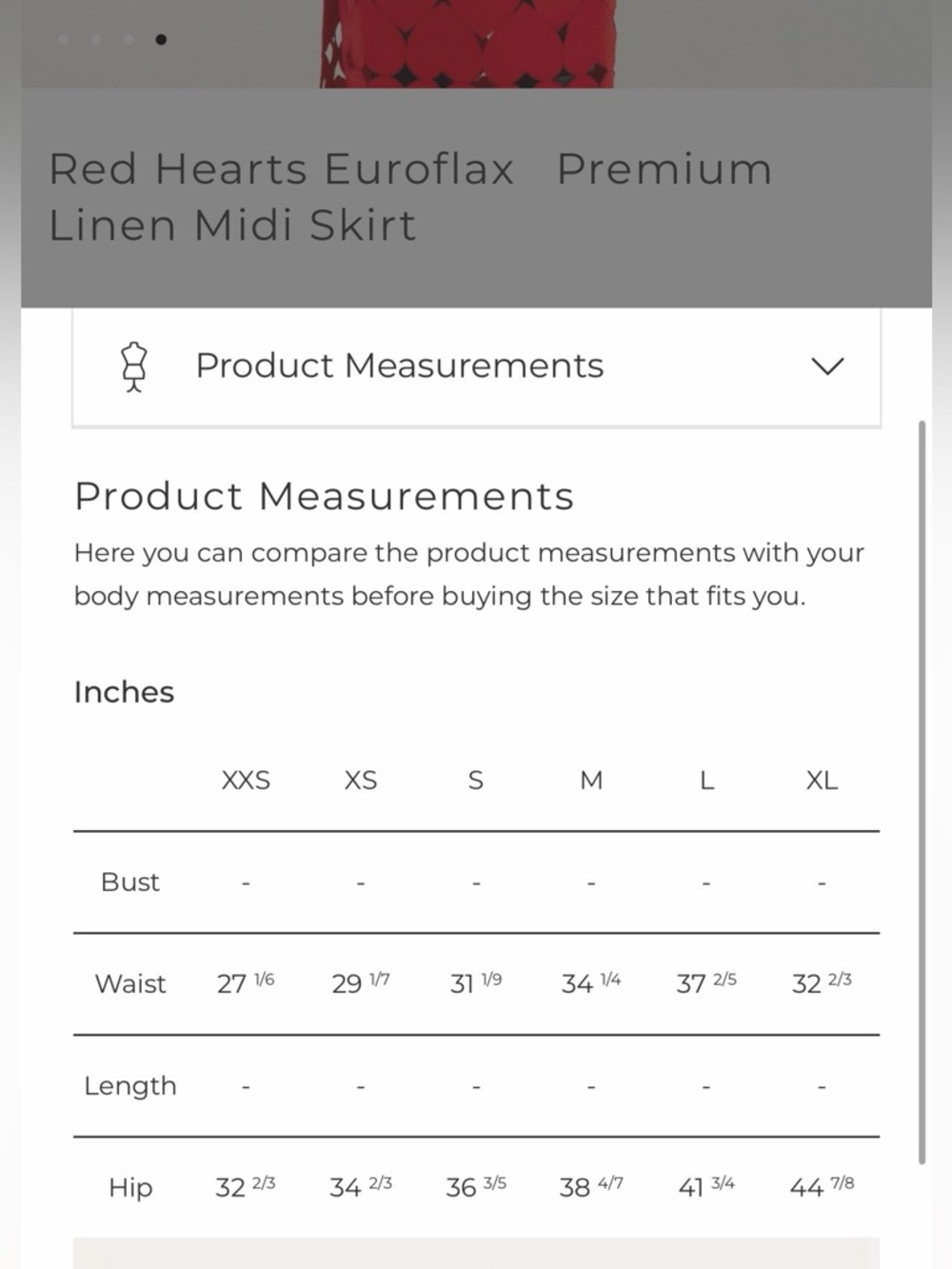 Farm Rio: Red Hearts Euroflax Premium
Linen Midi Skirt - Picture 12 of 12